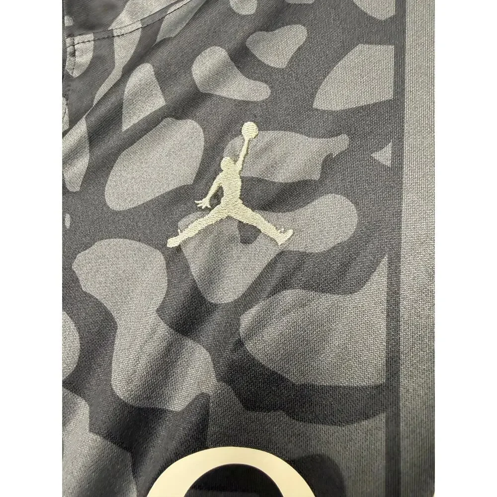 JORDAN PARIS SAINT GERMAIN THIRD JERSEY 23/24 BLACK/GRAY Mens M 🚨looks small